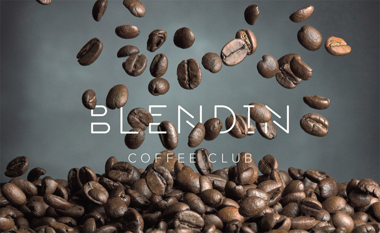 Blend In Coffee Club Logo