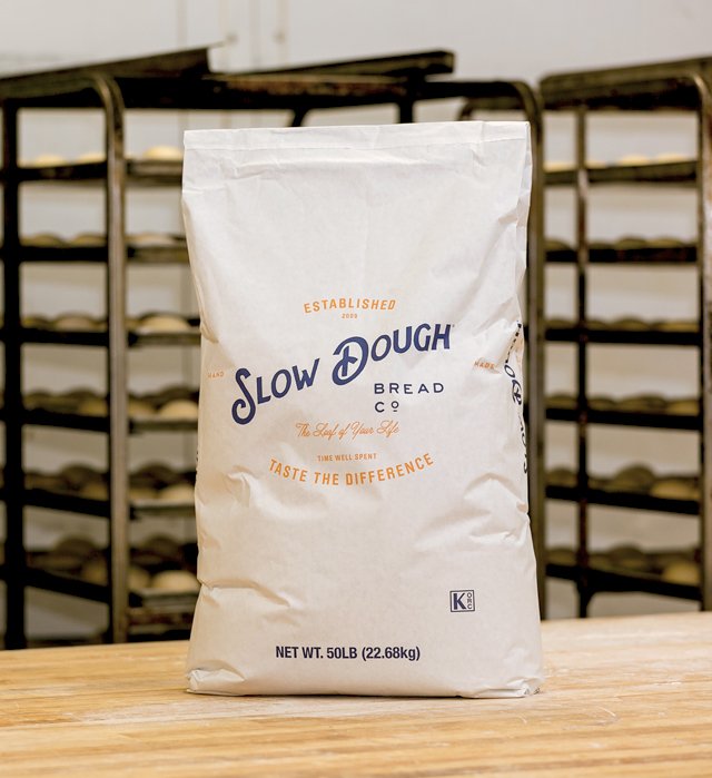 Slow Dough Flour Packaging